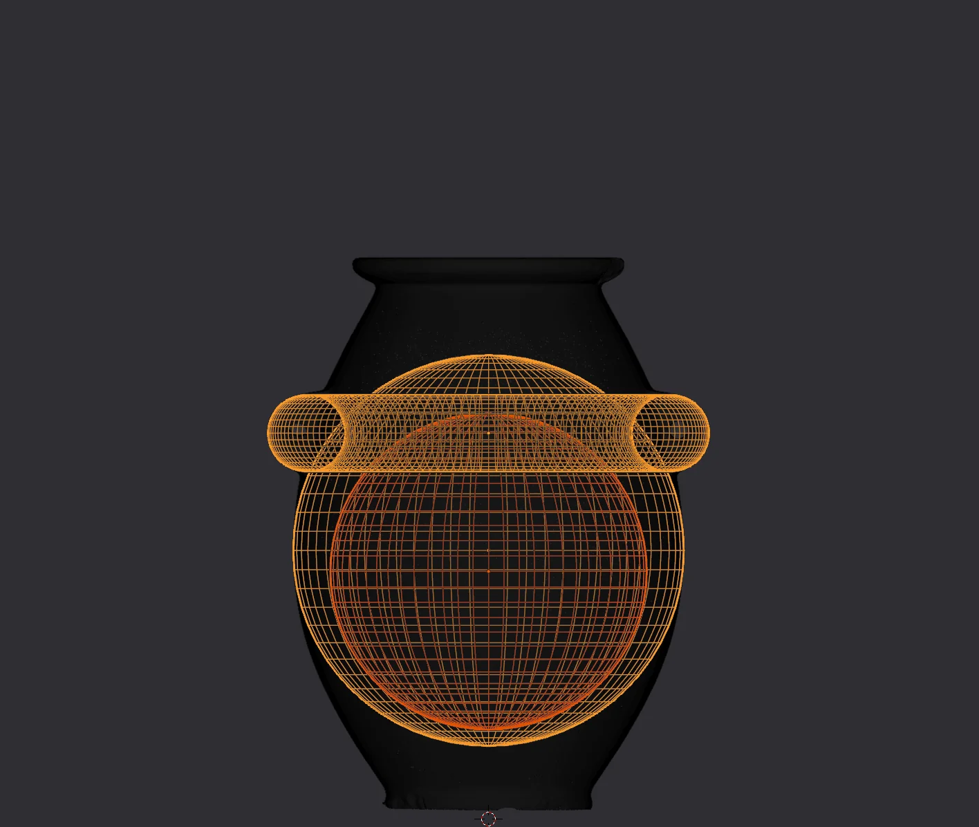 Image of vase and toroid